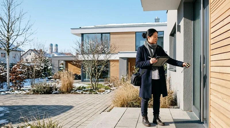 Immobilien haus bewertung gutachter modern muenchen